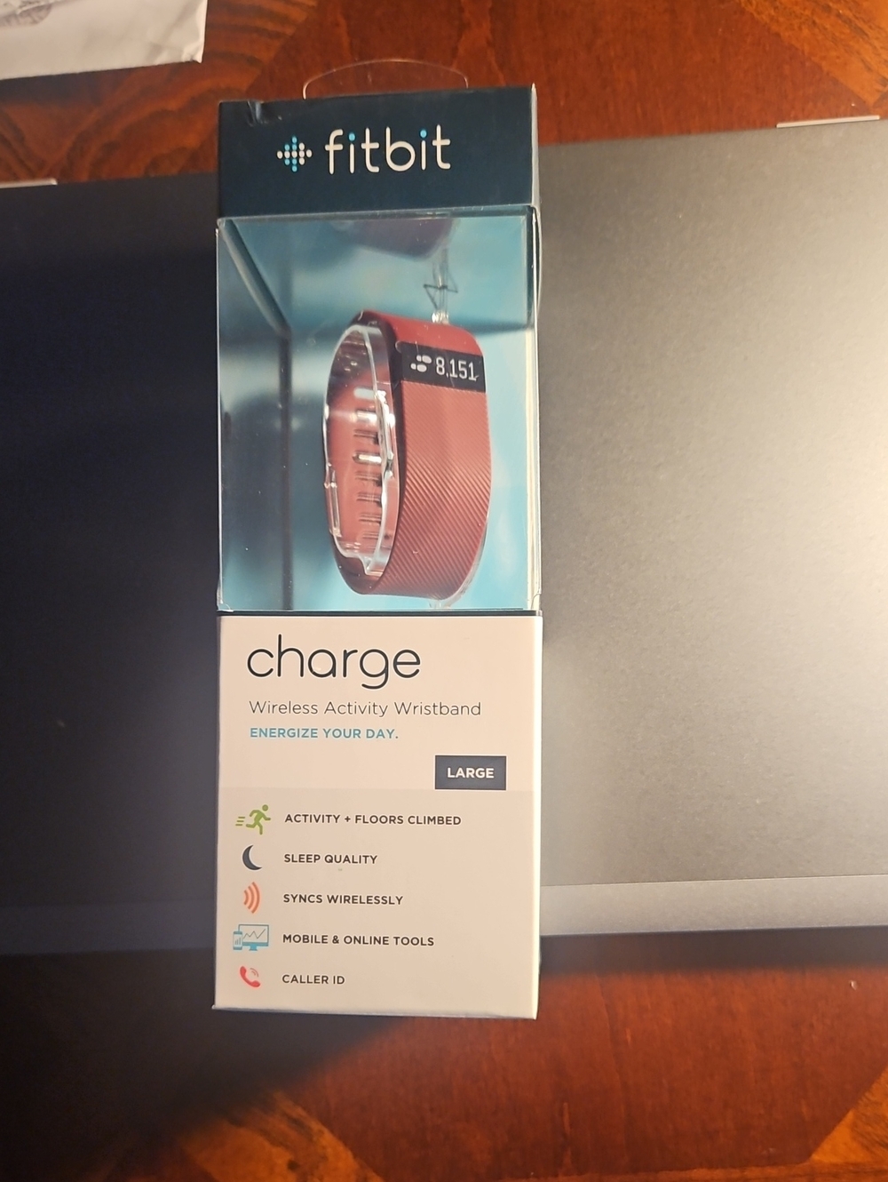 Fitbit Charge Wireless Activity Wristband in Purple - Large